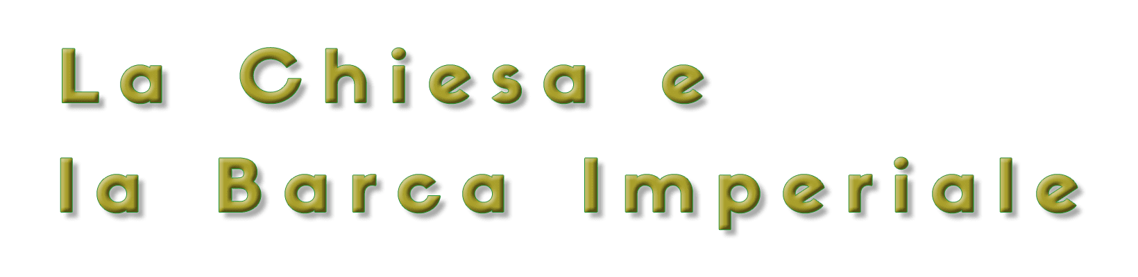 Titolo CHIESA E BARCA
